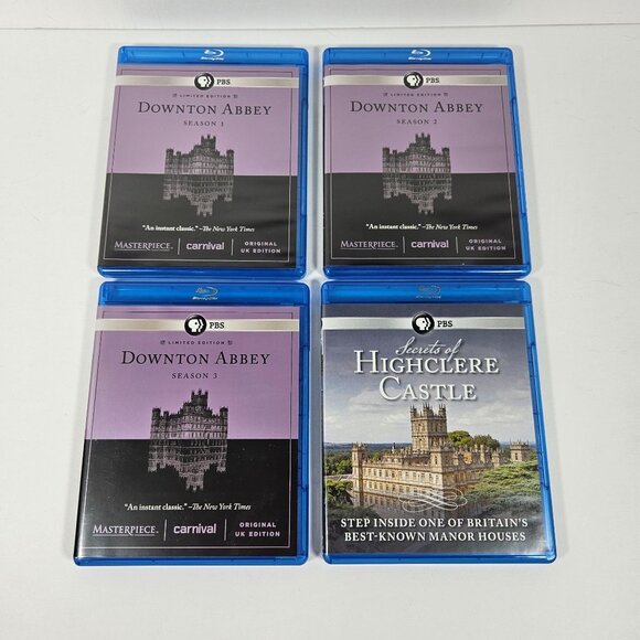 Downton Abbey Blu-ray Limited Edition Seasons 1 2 & 3 Bonus Highclere Castle - Picture 4 of 6